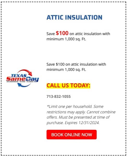 Specials - Texas Same-Day Air Conditioning, Heating & Plumbing